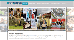 Desktop Screenshot of hopewrks.org