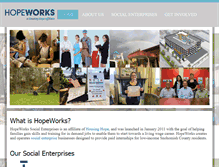 Tablet Screenshot of hopewrks.org
